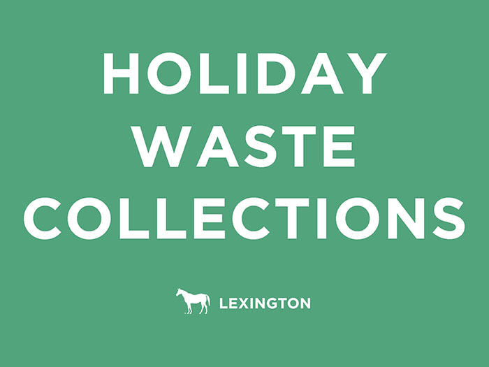 Juneteenth holiday waste collection schedule | City of Lexington